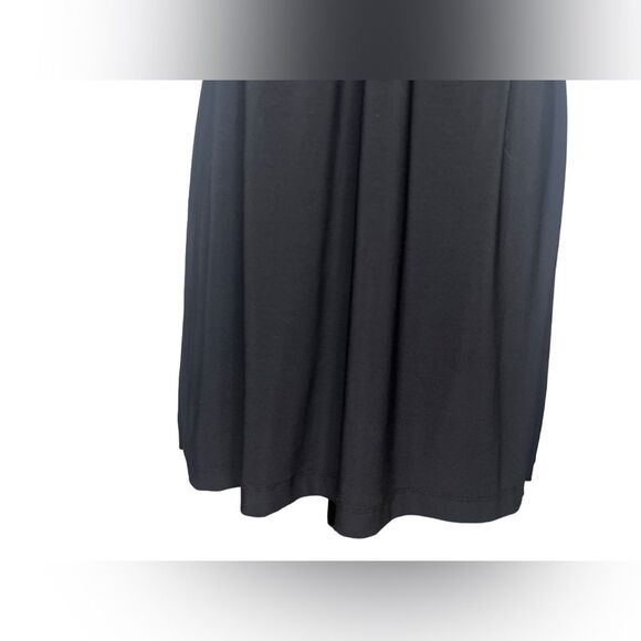 Tiana B. Black Goth Romance Sleeveless Ruffle V-Neck Mini Dress Size PM - Picture 5 of 11